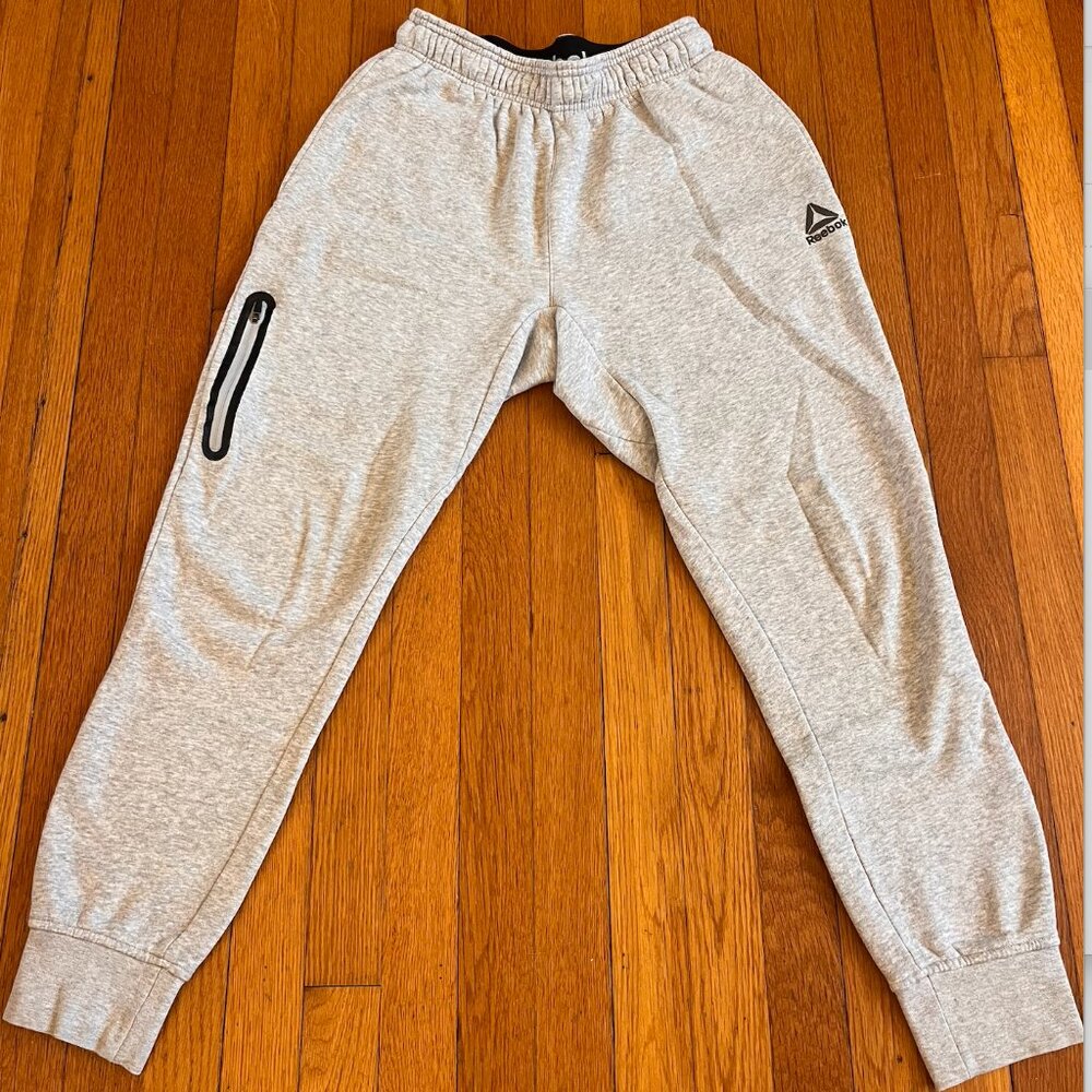Reebok Grey Athletic Sweatpants, Small, Like New